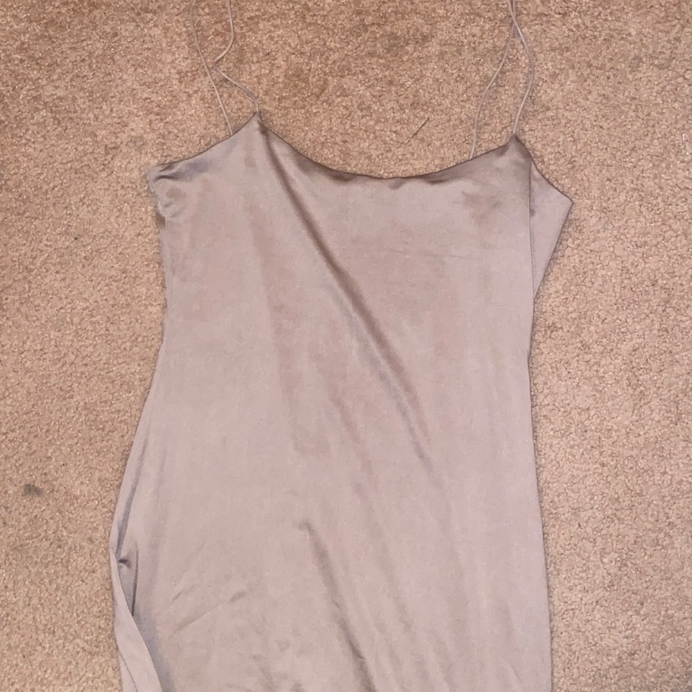 Silk body icon dress